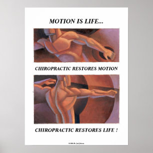 Le mouvement est affiche de la vie