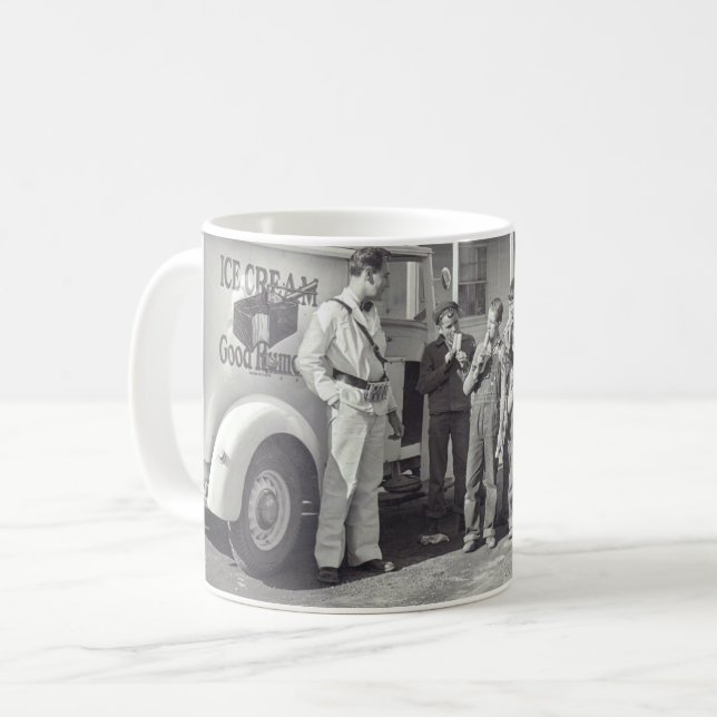 Le Mug de l'homme de glace (Devant gauche)