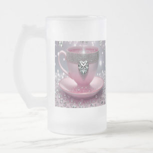 Le mug en verre dépoli est notre option la plus po