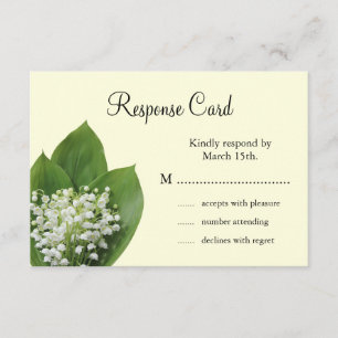 Le muguet RSVP (ivoire)