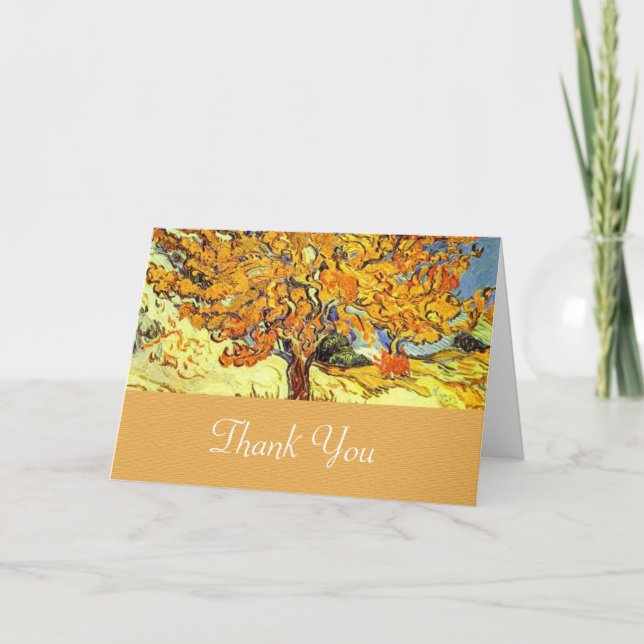 Le Mulberry Tree vous remercie de votre carte de v (Devant)