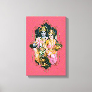Le Mystique De L'Inde 29 - Toile Enveloppée
