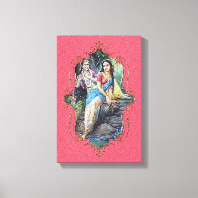 Le Mystique De L'Inde 45 - Toile Enveloppée (Recto)