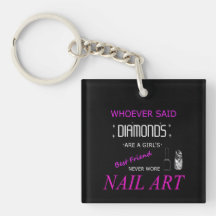 Le Nail Art est mon meilleur ami Porte - clé