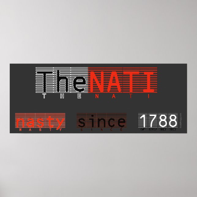 Le Nasty NATI Poster Art (Devant)
