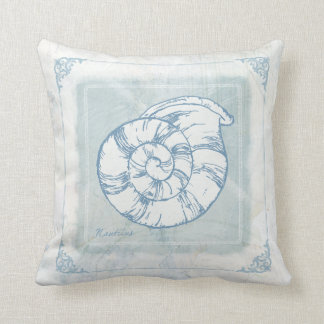 Le Nautilus Shell échouent le coussin de style de