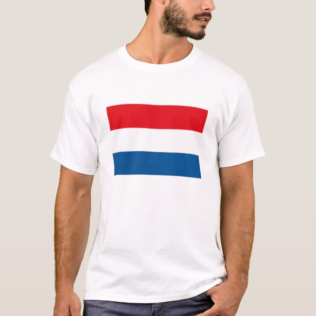 Le Néerlandais marque le T-shirt (Devant)