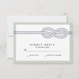 Le noeud bleu | Mariage RSVP