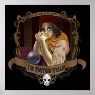 Le Noir Lune Cirque - Die Wahrsagerin Poster