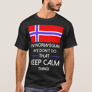 Le Norvégien ne font pas qui gardent le T-shirt