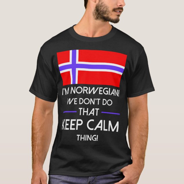 Le Norvégien ne font pas qui gardent le T-shirt (Devant)