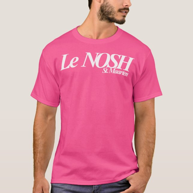 Le Nosh St. Maarten T-Shirt (Vorderseite)