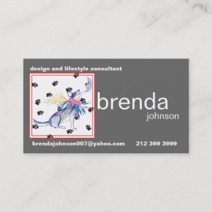 Le nouveau carte de visite de Brenda