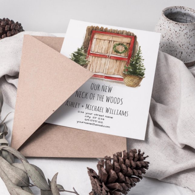 Le nouveau cou du Faire-part de la balade des bois (Get into the holiday spirit with a heartfelt christmas post card! 🎅)