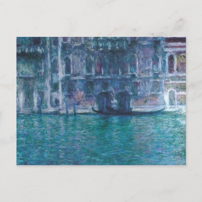 Le palais da Mula Claude Monet Postkarte (Vorderseite)
