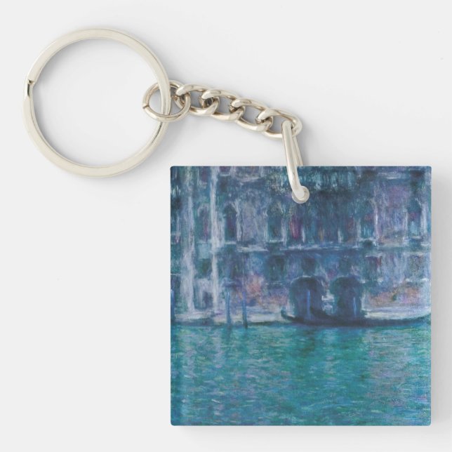 Le palais da Mula Claude Monet Schlüsselanhänger (Vorderseite)