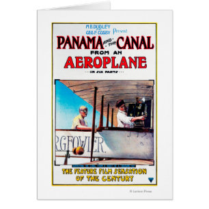 Le Panama et le cinéma de l'avion Canal Promo Post