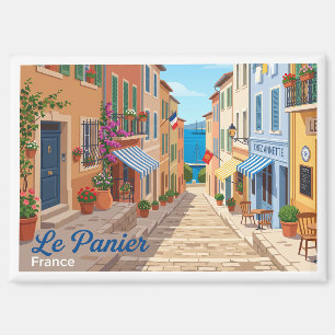 Le Panier, Marseille Frankreich Magnet