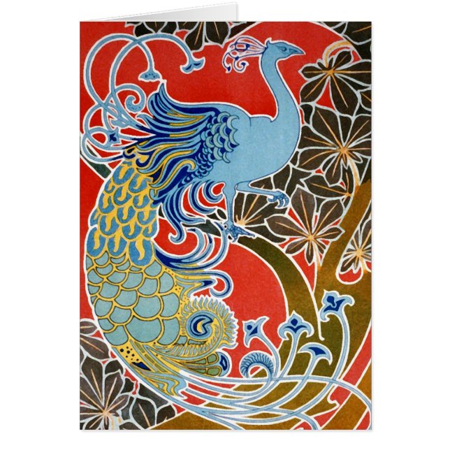 Le paon bleu (Devant)