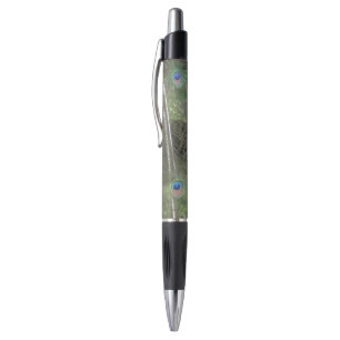 Le paon fait varier le pas du stylo luxueux