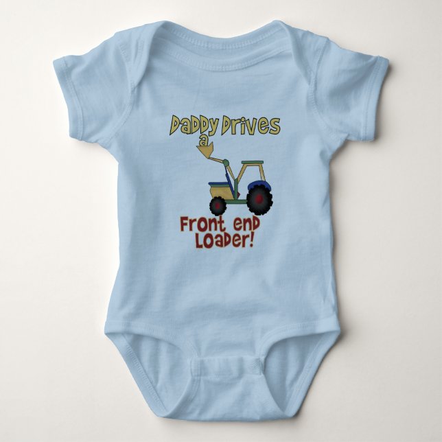 Le papa conduit le T-shirts et les cadeaux d'un (Devant)