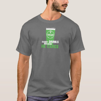 Le papa de FINNEGANS boit le T-shirt
