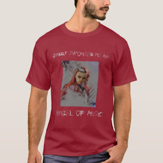 Le papa m'a promis un ange de T-shirt de musique