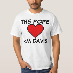 LE PAPE AIME LES t-shirts KIM DAVIS