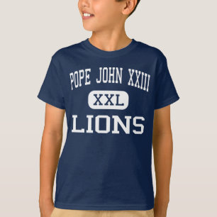 Le pape Jean XXIII - lions - haut - New Jersey de
