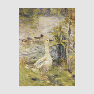 Le papier de soie L'Oie de Berthe Morisot