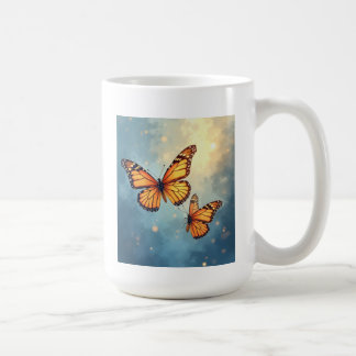 Le papillon brillant Mugs