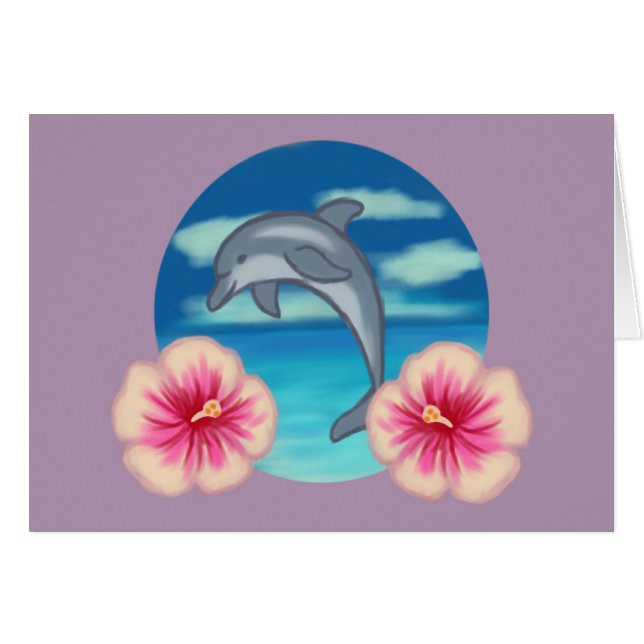 Le paradis des dauphins (Devant horizontal)