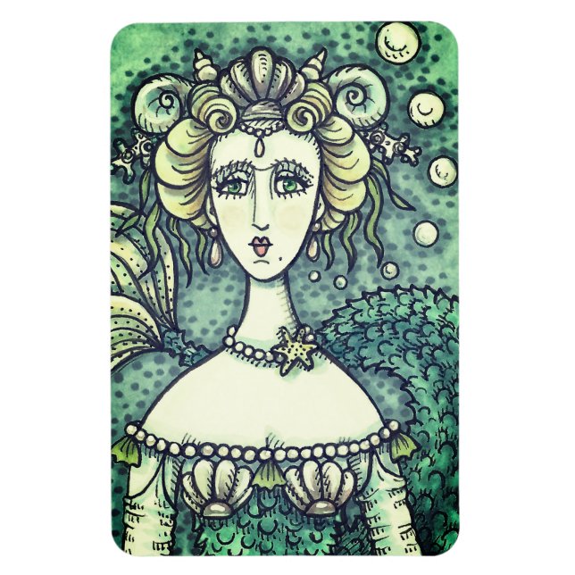 LE PARAMÈTRE GOTHIC NEPTUNE DE MERMAID MAGNET Gree (Vertical)