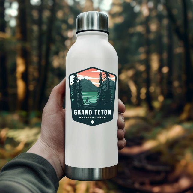 Le Parc national de Grand Teton | Sticker Die-Cut (Grand Teton National Park Sticker)