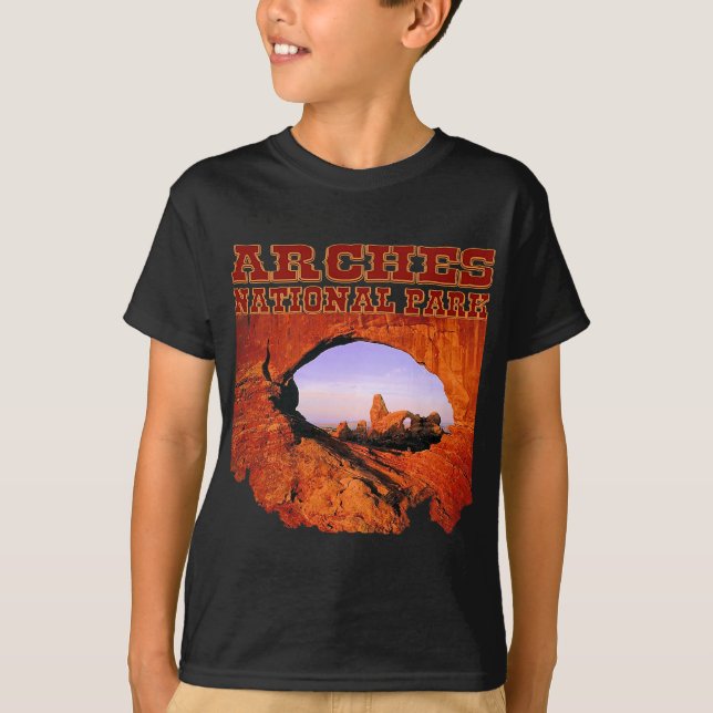 Le parc national de voûtes badine le T-shirt (Devant)