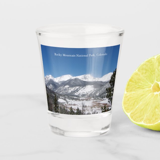 Le Parc national des Rocheuses en verre tourné (Devant)