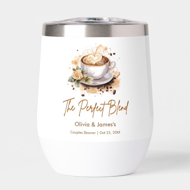 Le Parfait Mélange Café Mariage Couples Douche (Avant)