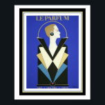Le Parfum Art Deco Poster 16  x 20<br><div class="desc">Vintag,  französisches Art Deco,  Werbung für Le Parfum. Das Poster ist 16 x 20 und kann in anderen Größen erhältlich sein.</div>