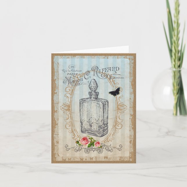 Le Parfum I - Carte pour notes (Devant)
