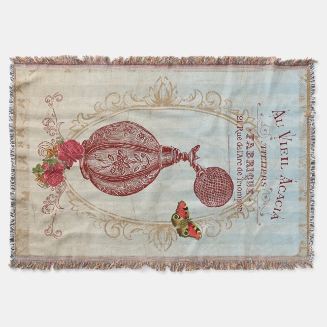 Le Parfum III - Throw Blanket Decke (Vorderseite)