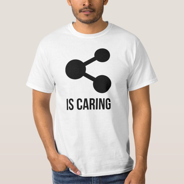 Le partage s'inquiète le T-shirt (Devant)