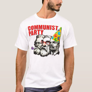 Le parti communiste drôle charrient le T-shirt