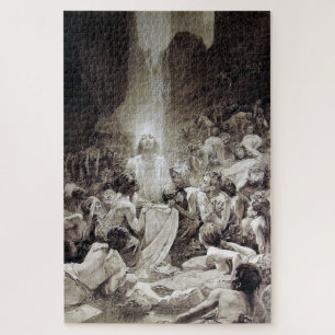 Le Pater - Illustrierte Seite von Alphonse Mucha E