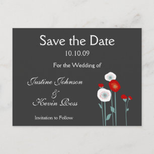 Le pavot rouge sauve la date Cartes postales