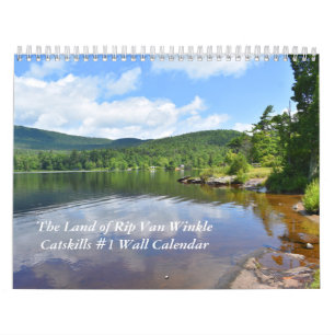 Le Pays de Rip Van Winkle 1 Calendrier du mur