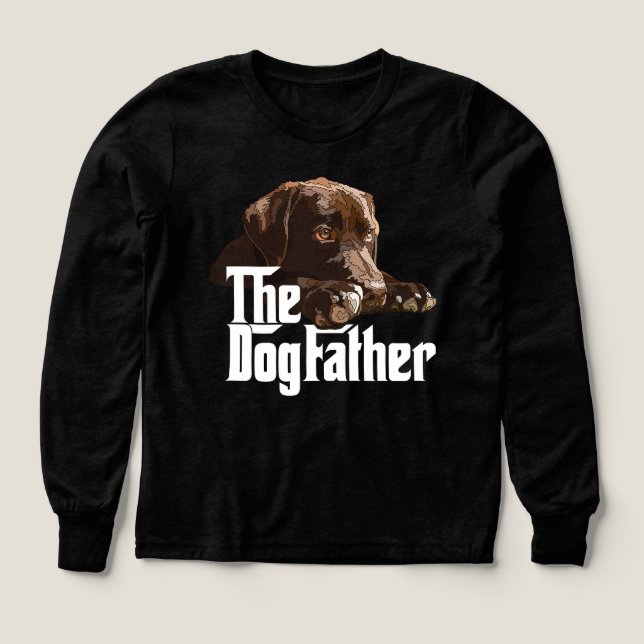 Le père du chien Brown au chocolat du Labrador (Motif recto)