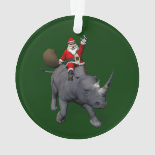 Le Père Noël À Rhinoceros