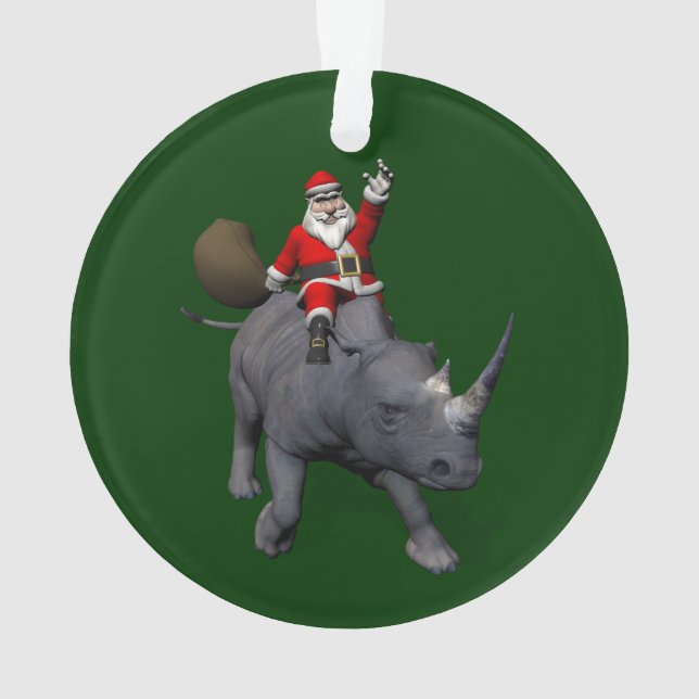 Le Père Noël À Rhinoceros (dos)