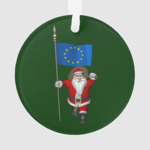 Le Père Noël Avec L'Entrée De L'Union Européenne