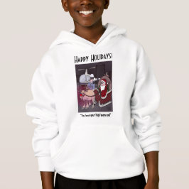 Le Père Noël reçoit un billet de Sweat - shirt à c